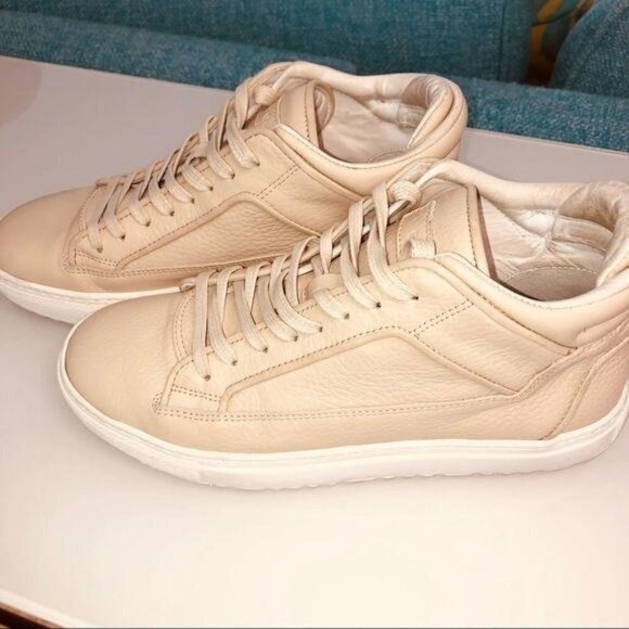 ETQ Sneakers Size 6 US 39 EU Mens Athletic Ivory Color Made In Portugal - Picture 11 of 12